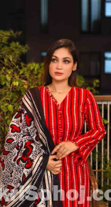 লিলেন থ্রি পিস  কামিজ লিলেন ওড়না কটন সালোয়া